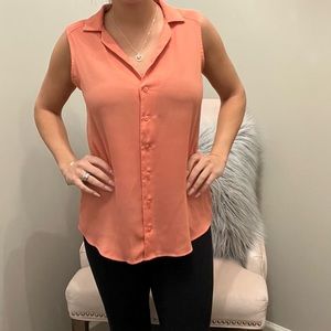 Express button down blouse